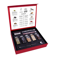 Gin and Tonic Premium Gift Set of Cocktail Botanicals and Spices with Spoon & Dispenser | Mixology Flavoring Kit