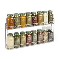 Simply Organic Filled Spice Rack, 10.63 Pound, Wall Mounted Only