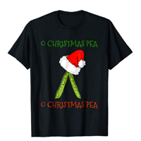 O Christmas Pea Funny Vegan Pun Homestead Gift T-Shirt 
