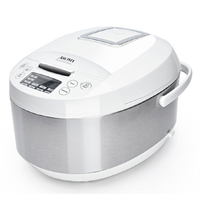 Aroma Housewares ARC-6206C Ceramic Rice Cooker/Multicooker, White 
