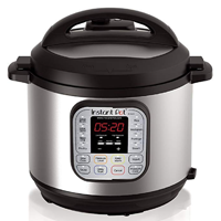 Instant Pot DUO60 6 Qt 7-in-1 Multi-Use Programmable Pressure Cooker, Slow Cooker, Rice Cooker, Steamer, Sauté, Yogurt Maker and Warmer 