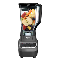 Ninja Professional 72oz Countertop Blender with 1000-Watt Base and Total Crushing Technology for Smoothies, Ice and Frozen Fruit (BL610), Black 