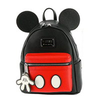 Loungefly Mickey Mouse Faux Leather Mini Backpack 