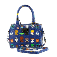 Loungefly x Star Wars Character Satchel Navy-Multi 