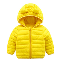 CECORC Light Puffer Jacket Ear Winter Fall Spring Coat Kid Padded Baby Boy Girl Infant Toddler Child Solid Color Warm Down Alternative Soft Washable Polyester Comfort Temperature Low Snow Cold Weather Breathable Durable Nylon Exterior Travel Outdoor Play Active Adorable Cute Cuddly Bear Teddy Outside