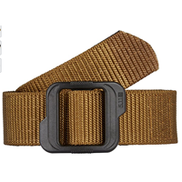 5.11 Tactical Double Duty TDU Belt No Metal Leather Hassle Heavy Duty Nylon Coyote Green Color Non Metallic Air Travel Airport Security Safe Stability Comfort Practical Versatility Efficient Design Gift