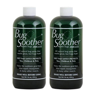 Bug Soother Repellent Insect Pack Safe Kid Child Pet Natural Works Effective DEET Free Hiking Fishing Golfing Camping Travel Vacation Holiday Camping Barbeque Garden Evening Party Spring Summer Outdoor 
