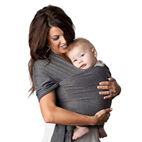 EmoPeak Baby Wrap Carrier Infant Toddler Mulit-functional Versatile Product Ring Sling Healthy Connect Bond Carry Feel Comfort Closeness Happy Breastfeeding Nursing Discreet Tummy Tight Postpartum Belly Band