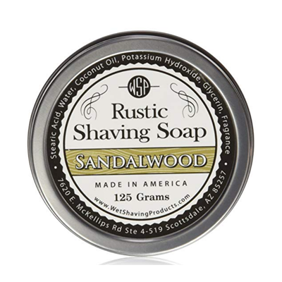 WSP Rustic Shaving Soap (Sandalwood)