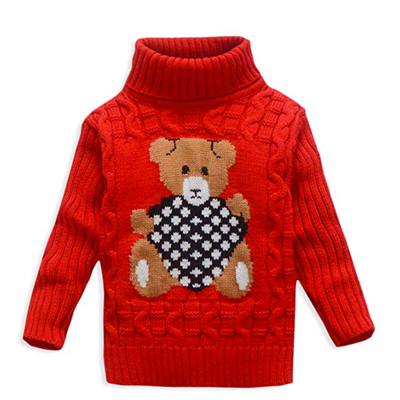      Rib-knit trim at neck, sleeve cuffs and hem     Color: White,Red,Gray,Green,Black,Yellow     Our sweaters are HIGH-QUALITY and will last for years     All sweaters are brand-new     Suitable for autumn, boys and girls between 5 and 13 years old