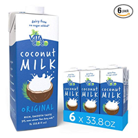 Vita Coco Unsweetened Original Coconut Milk – Pack of 6 This milk alternative makes and excellent choice for pouring over cereal, soaking oats, or adding nutrients in smoothies. Non-dairy, vegan, milk alternative, plant-based, dairy-free