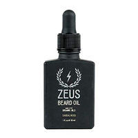 Zeus Beard Oil Organic Sandalwood Shave Care Facial Hair Scent Blend Safflower Seed Argan Vitamin A Grape Tin Storage Travel Gift Cruelty Paraben Sulfate Free Natural