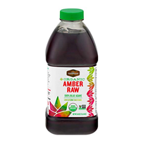 Madhava Organic Amber Raw Blue Agave Sweetener Delicious All Natural Alternative Sugar Low Glycemic Sweet Bottle Baking Cooking Beverage Non GMO Kosher Gluten Free Plant Based Food Margaritas