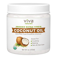 Viva Naturals Organic Extra Virgin Coconut Oil Versatile Product Bathroom Bedroom Kitchen MCT Weight Management Control Metabolism Pure Natural Silky Texture Aroma Tropical Skin Hair Cooking Delicious Healthy Meal Recipe Asian Salad Fry Desert Island Paradise Nutrient Cold Pressed Fungus Fighter Baking Unrefined Immunity Digestion