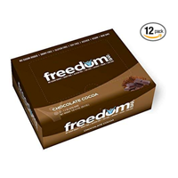 Freedom Bar Dairy Gluten Soy Free Chocolate Pack Power Food Body Healthy Cocoa Kosher Eating No Sugar Preservative Raw Fruit Benefit High Fiber Vitamin Mineral Increase Energy Snack Gym Workout School College