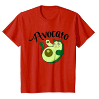Avocato Avocado Tee Fun T-shirt Vegan Vegetarian Gift Cat Avogato Novelty Comic Polyester Cotton Lifestyle Vegetable Meat Free Cruelty Birthday Son Daughter Friend Summer Spring Fall Leisure Casual Play Holiday Statement Husband Wife Girlfriend Boyfriend Mom Dad Classic Fit Lightweight Christmas Hanukkah Women Men Youth