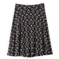 skirt Fair Indigo Organic Full Skirt Fair Trade Comfort Ethical Style Organic Pima Cotton Elasticised Waistband 